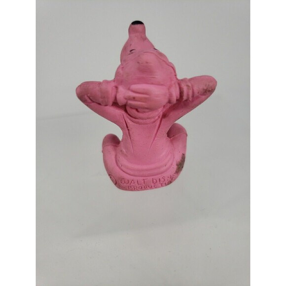 Walt Disney Productions Goofy Pink Rubber Figure 1960s Rare Uncommon Vintage - Picture 6 of 16
